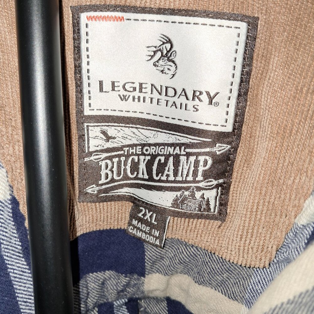2x Legendary whitetails flannel (mens) - Picture 2 of 2